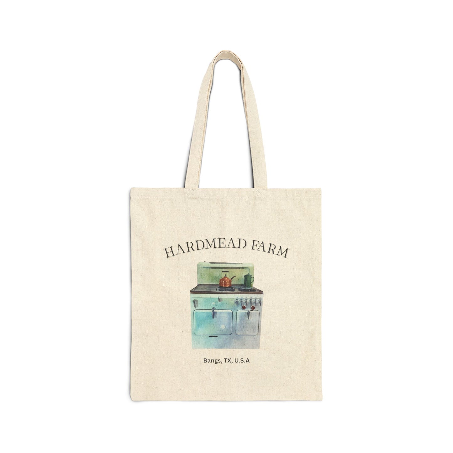 Hardmead Farm Cotton Canvas Tote Bag - Eco-Friendly Shopping & Travel
