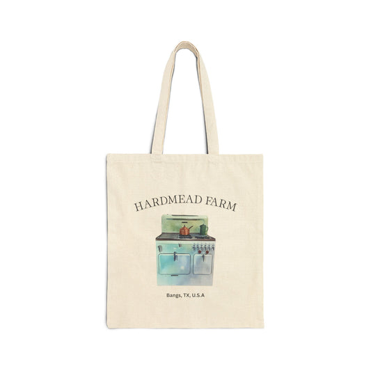 Hardmead Farm Cotton Canvas Tote Bag - Eco-Friendly Shopping & Travel