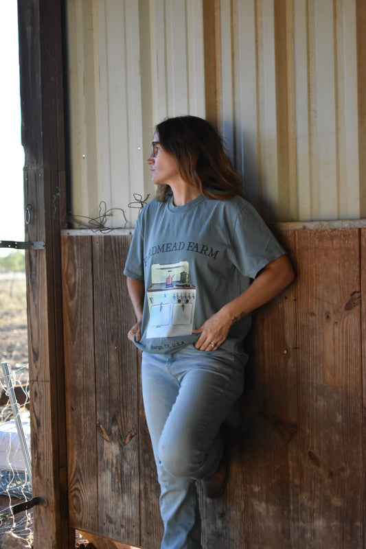 Hardmead Farm Chambers Stove Garment-Dyed T-Shirt