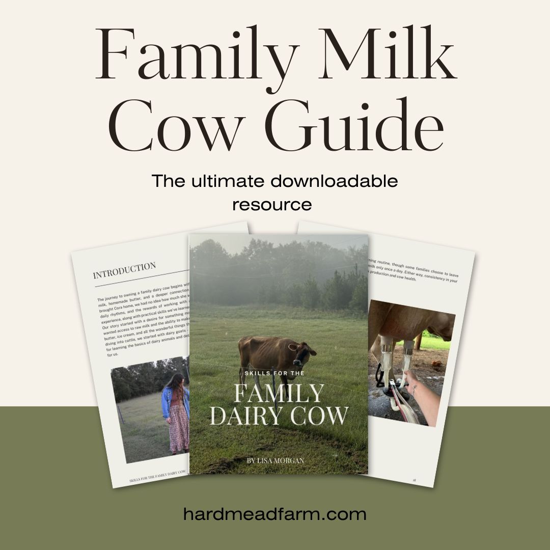 Skills for the Family Dairy Cow